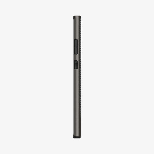 ACS05626 - Galaxy S23 Ultra Case Neo Hybrid in black showing the back